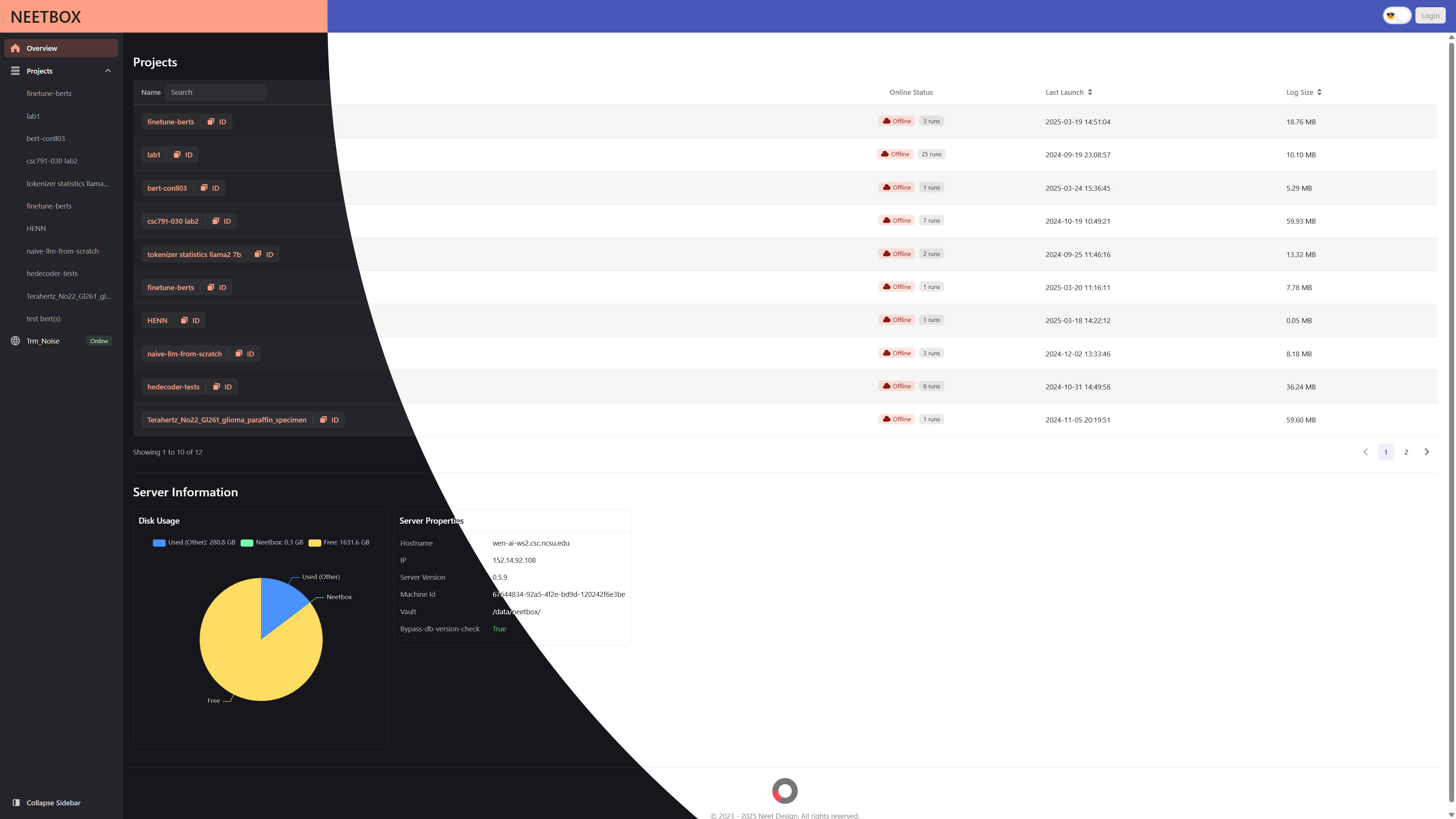 Homepage SC